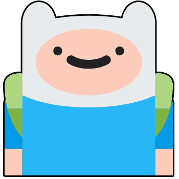 Adventure Time hand cursor