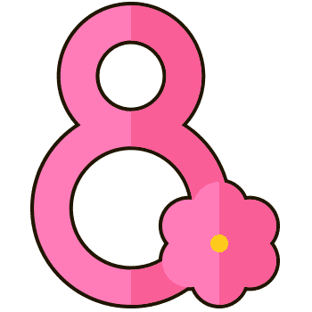 March 8th - Flower hand cursor
