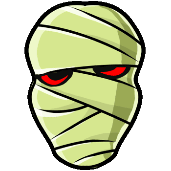 Halloween: Hand and Mummy hand cursor