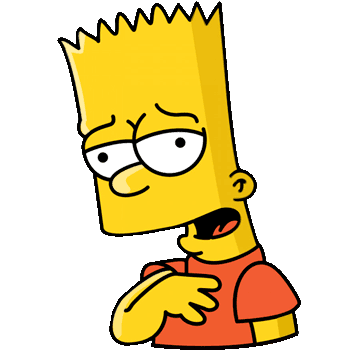 The Simpsons: Bart hand cursor