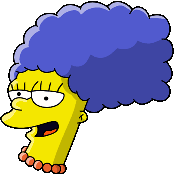 The Simpsons: Marge hand cursor