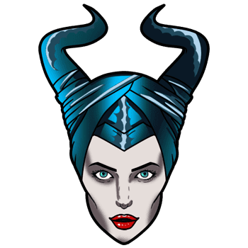 Maleficent and Raven hand cursor