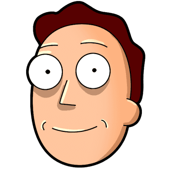 Rick and Morty: Jerry Smith hand cursor