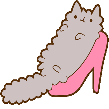 Pusheen: Shoes hand cursor