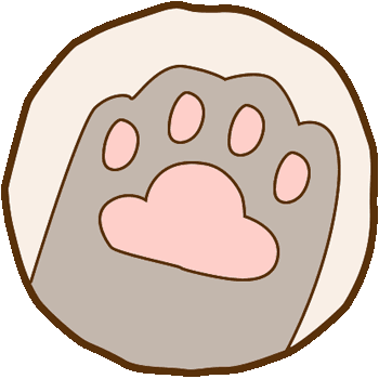 Pusheen:  is upset hand cursor