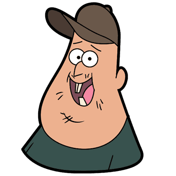 Gravity Falls: Soos Ramirez hand cursor