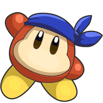 Kirby: Bandana Waddle Dee hand cursor